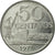 Coin, Brazil, 50 Centavos, 1976, EF(40-45), Stainless Steel, KM:580b
