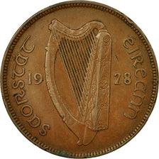 Moneta, REPUBBLICA D’IRLANDA, Penny, 1928, MB+, Bronzo, KM:3