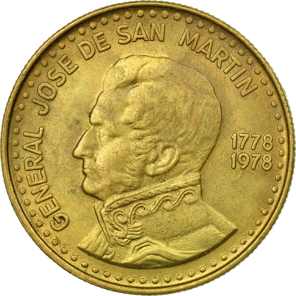 Moneta, Argentina, 50 Pesos, 1978, BB, Alluminio-bronzo, KM:81