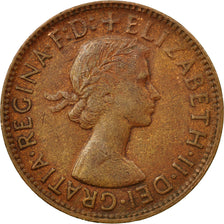 Coin, Australia, Elizabeth II, Penny, 1962, VF(20-25), Bronze, KM:56
