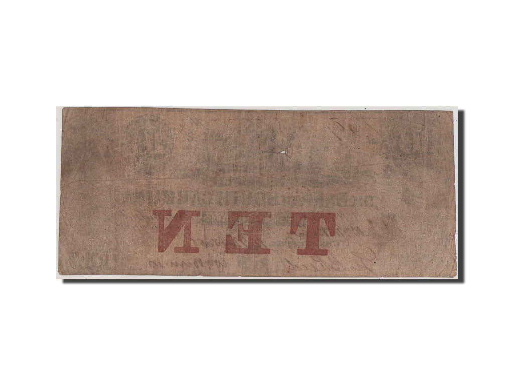 Banknot, USA, 10 Dollars, 1857, VF(20-25)