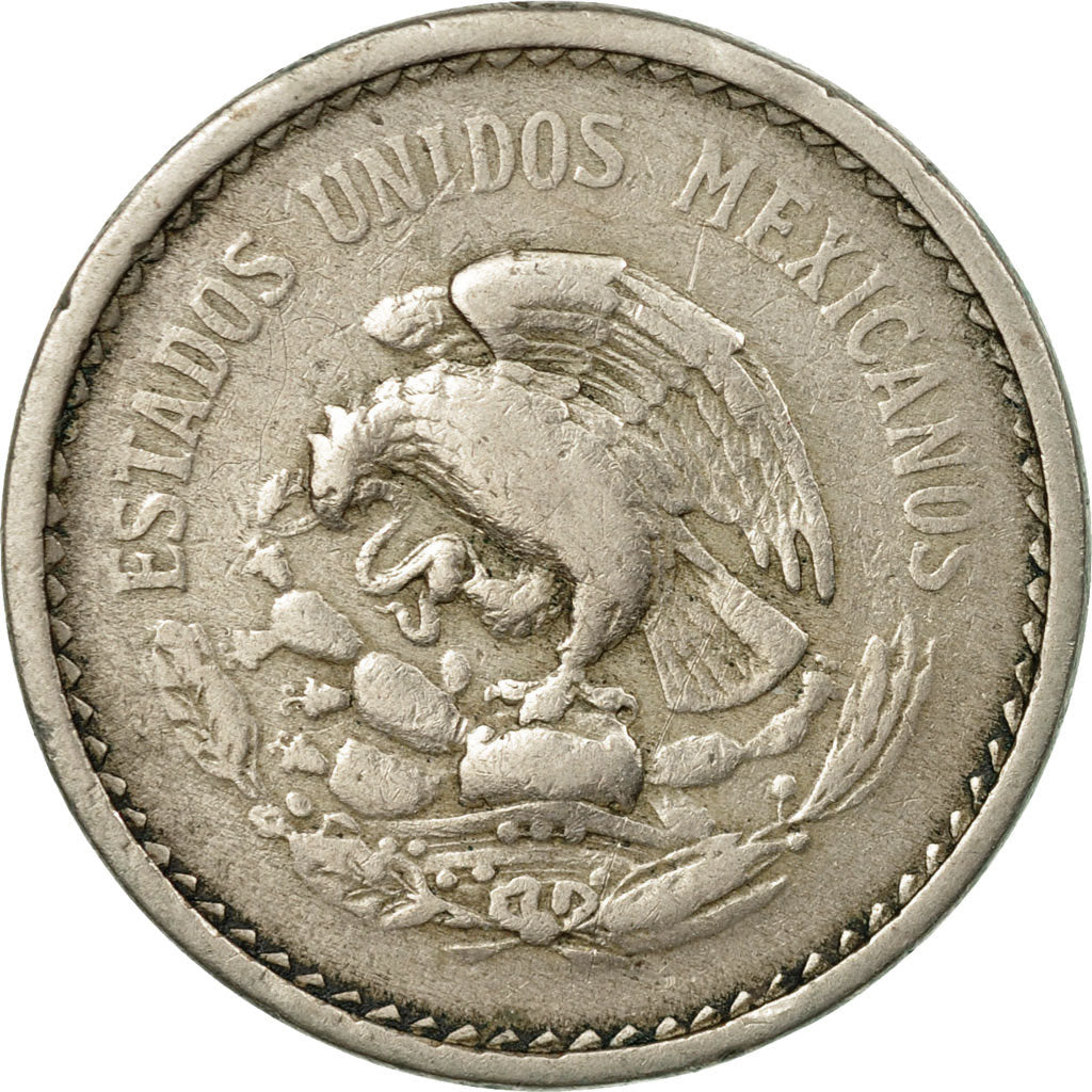 Coin, Mexico, 10 Centavos, 1936, Mexico City, VF(20-25), Copper-nickel, KM:432