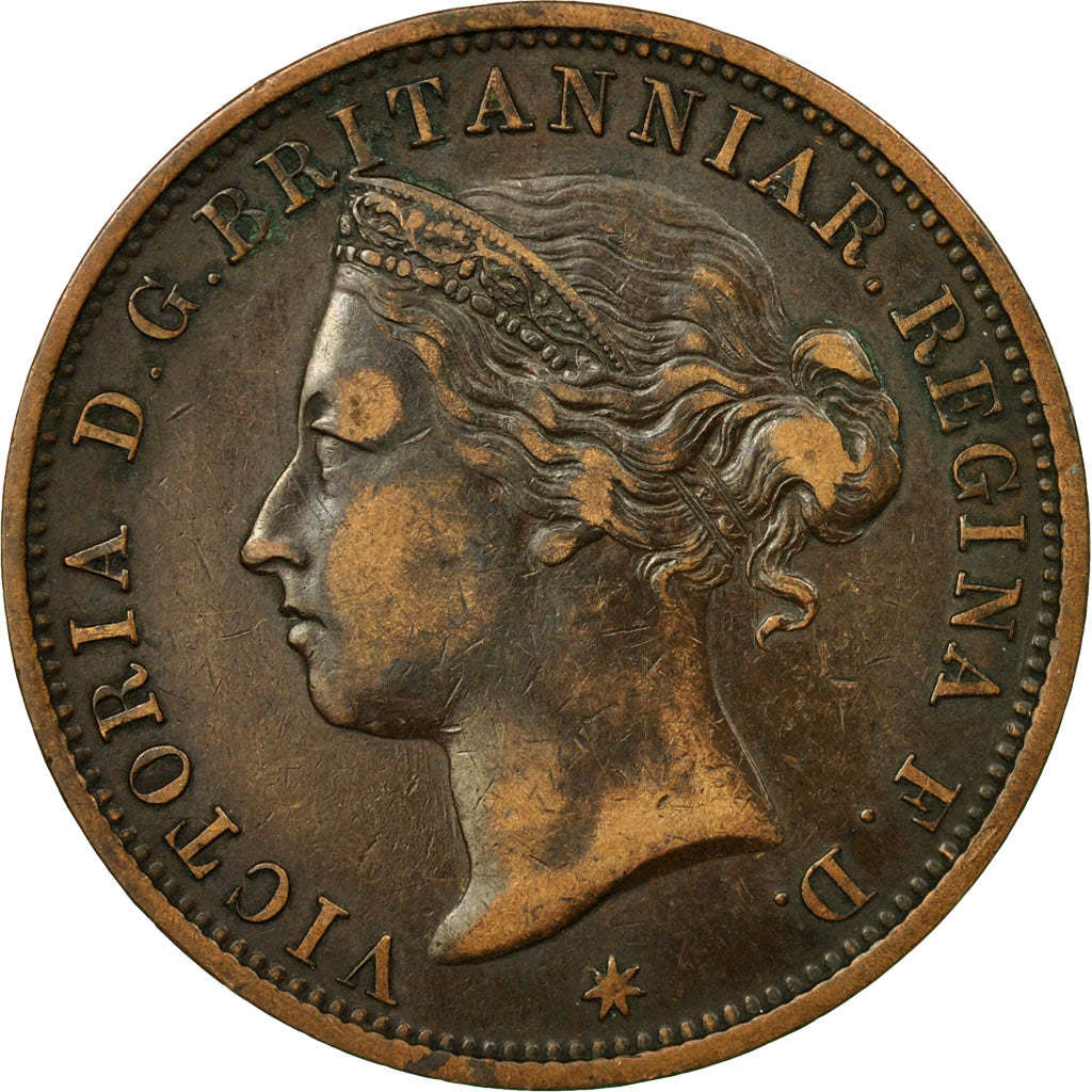 Monnaie, Jersey, Victoria, 1/12 Shilling, 1888, B, Bronze, KM:8