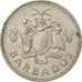 Coin, Barbados, 10 Cents, 1980, Franklin Mint, EF(40-45), Copper-nickel, KM:12