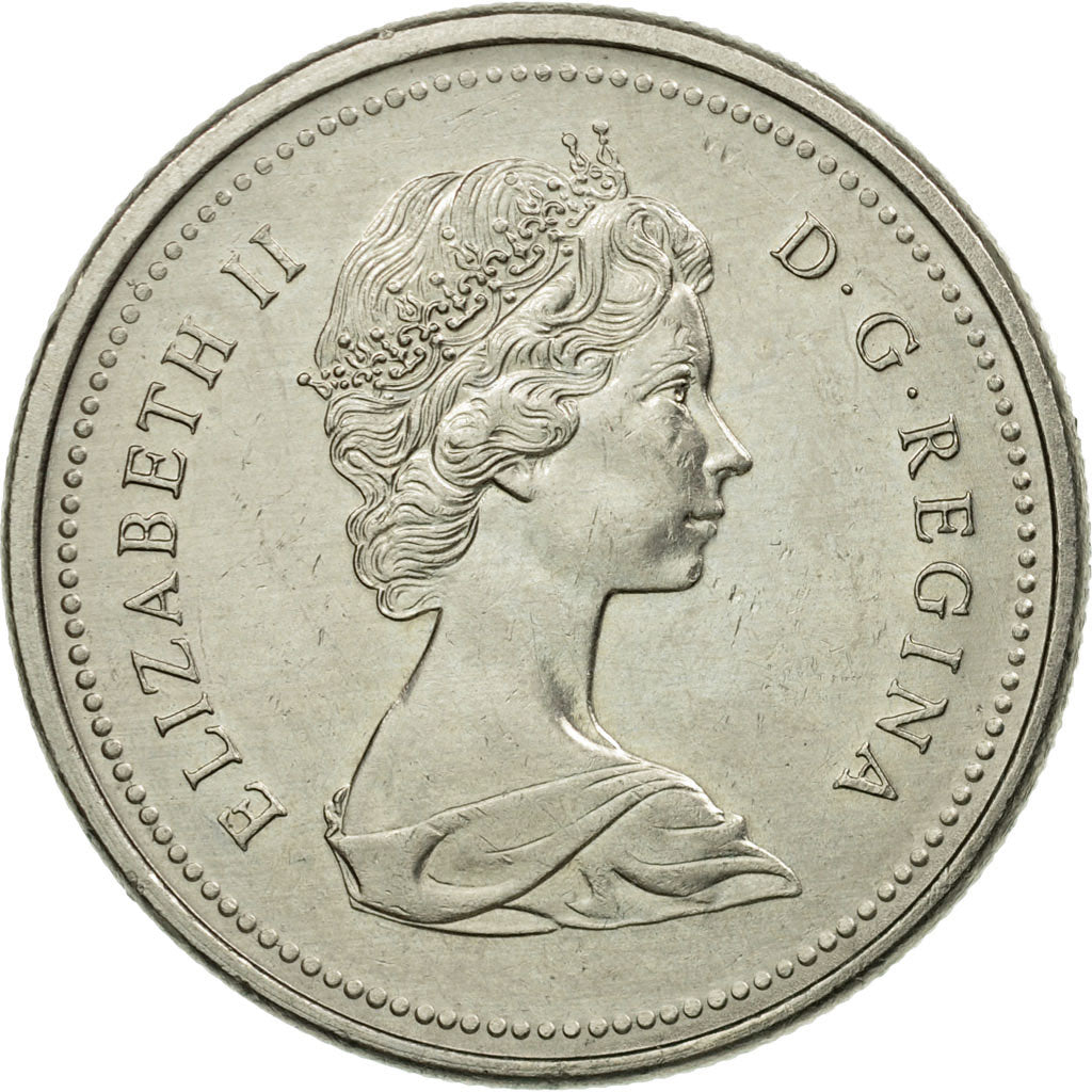 Coin, Canada, Elizabeth II, Dollar, 1975, Royal Canadian Mint, Ottawa