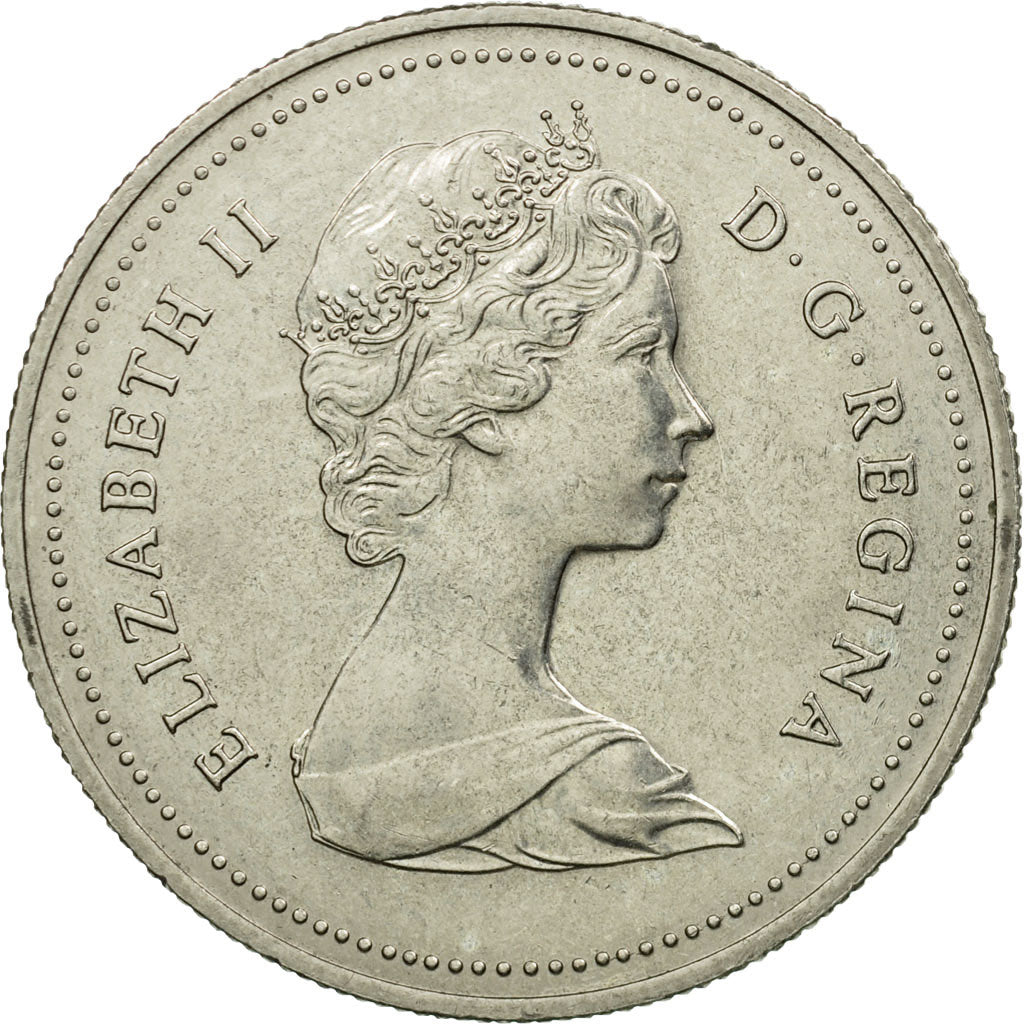 Coin, Canada, Elizabeth II, Dollar, 1980, Royal Canadian Mint, Ottawa