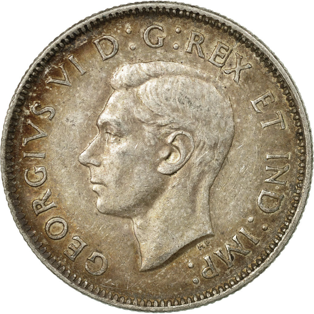 Coin, Canada, George VI, 25 Cents, 1944, Royal Canadian Mint, Ottawa, VF(20-25)