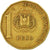 Moneta, Republika Dominikany, Peso, 1997, EF(40-45), Mosiądz, KM:80.3