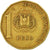 Coin, Dominican Republic, Peso, 1997, EF(40-45), Brass, KM:80.3