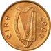 Moneda, REPÚBLICA DE IRLANDA, Penny, 2000, MBC, Cobre chapado en acero, KM:20a