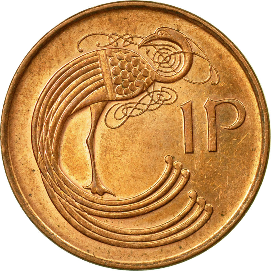 Moneta, REPUBBLICA D’IRLANDA, Penny, 2000, BB, Acciaio placcato rame, KM:20a