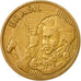 Moneta, Brasile, 10 Centavos, 2001, BB, Acciaio placcato in bronzo, KM:649.2