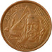 Moneda, Brasil, 5 Centavos, 2011, MBC, Cobre chapado en acero, KM:648