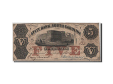 Banconote, Stati Uniti, 5 Dollars, 1855, MB+