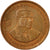 Moneta, Mauritius, 5 Cents, 2007, EF(40-45), Miedź platerowana stalą, KM:52