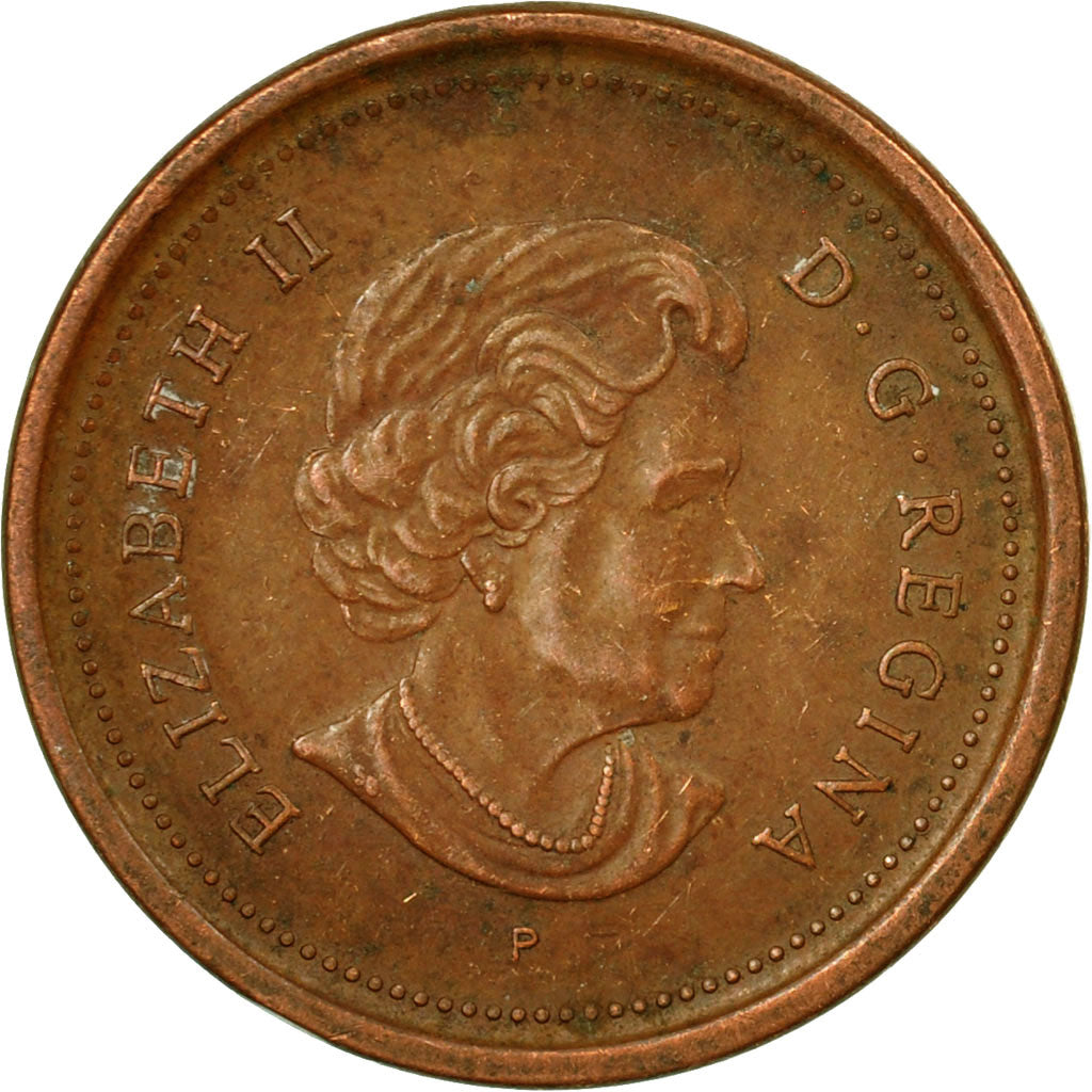 Coin, Canada, Elizabeth II, Cent, 2003, Royal Canadian Mint, EF(40-45), Copper