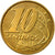 Monnaie, Brésil, 10 Centavos, 2011, TTB, Bronze Plated Steel, KM:649.2