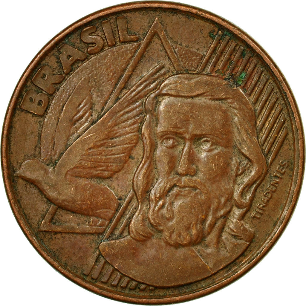 Coin, Brazil, 5 Centavos, 2004, EF(40-45), Copper Plated Steel, KM:648