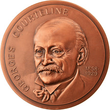 Francja, Medal, Littérature, Georges Courteline, Moineau, Sztuka i Kultura