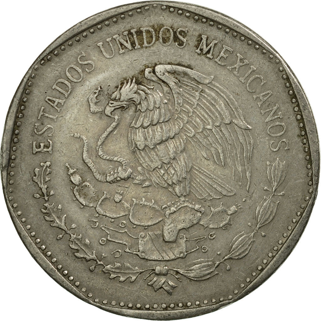 Moneda, México, 5 Pesos, 1981, Mexico City, MBC, Cobre - níquel, KM:485