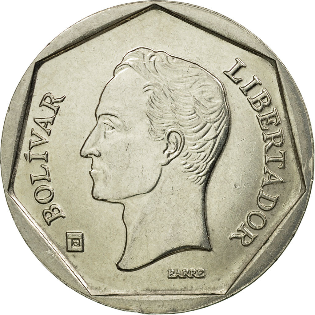 Coin, Venezuela, 100 Bolivares, 2001, Maracay, EF(40-45), Nickel Clad Steel