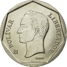 Coin, Venezuela, 100 Bolivares, 2001, Maracay, EF(40-45), Nickel Clad Steel