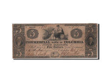 Banconote, Stati Uniti, 5 Dollars, 1853, MB
