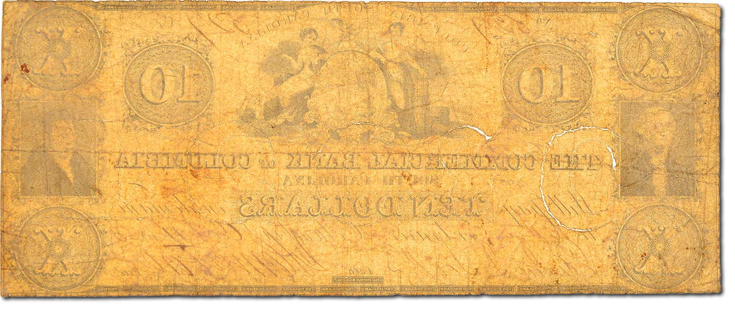 Billete, 10 Dollars, 1853, Estados Unidos, RC+