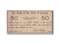 Geldschein, Vereinigte Staaten, 50 Cents, 1861, SS+
