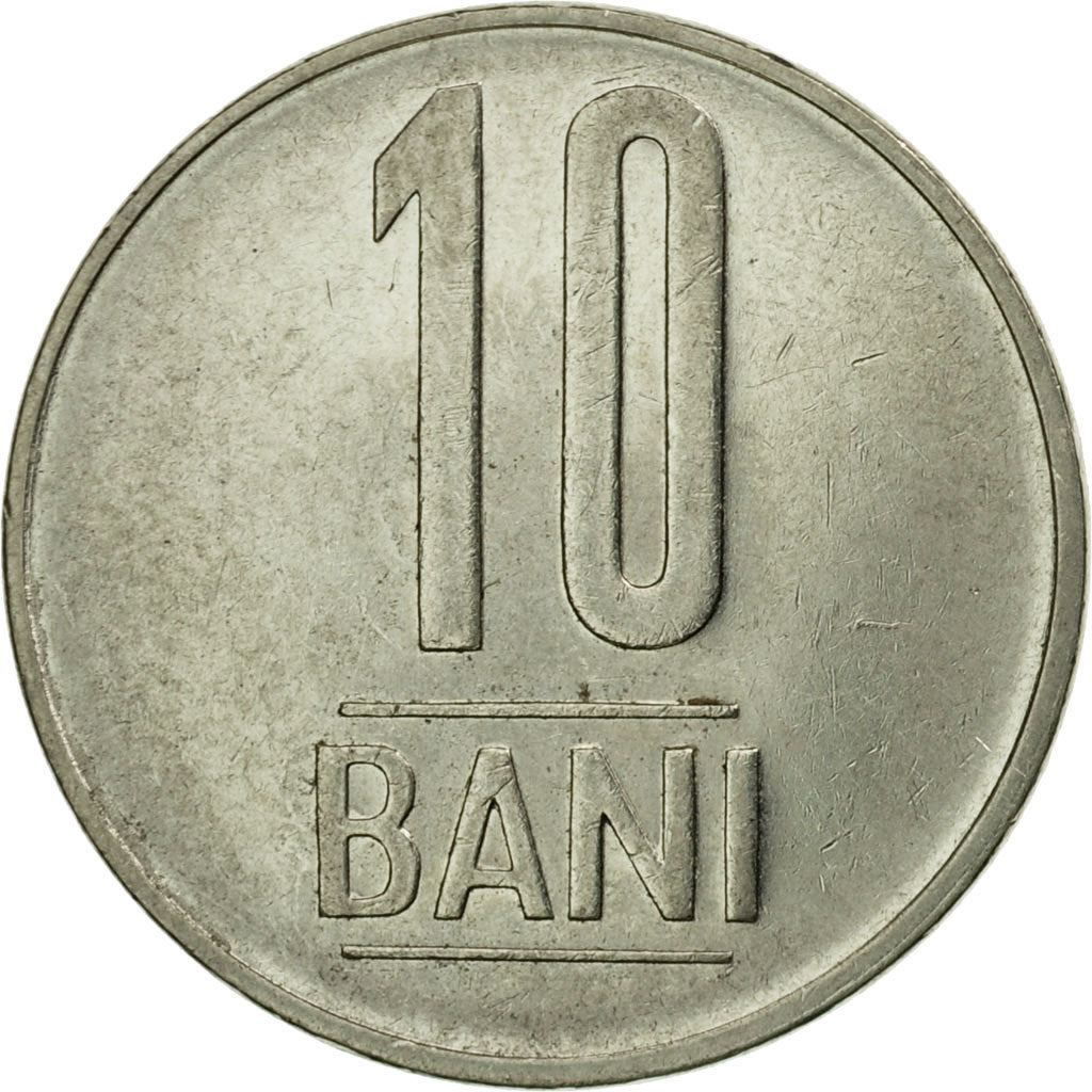 Coin, Romania, 10 Bani, 2011, Bucharest, EF(40-45), Nickel plated steel, KM:191
