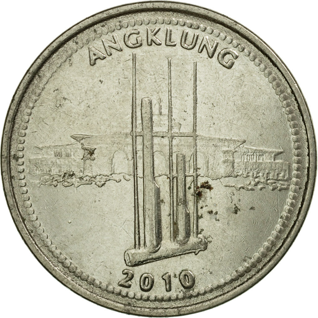 Monnaie, Indonésie, 1000 Rupiah, 2010, TTB, Nickel plated steel, KM:70