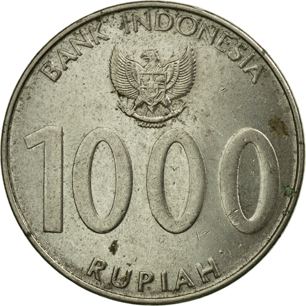Monnaie, Indonésie, 1000 Rupiah, 2010, TTB, Nickel plated steel, KM:70