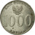 Coin, Indonesia, 1000 Rupiah, 2010, EF(40-45), Nickel plated steel, KM:70