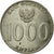 Coin, Indonesia, 1000 Rupiah, 2010, EF(40-45), Nickel plated steel, KM:70