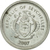 Coin, Seychelles, 25 Cents, 2007, Pobjoy Mint, EF(40-45), Nickel Clad Steel
