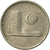 Moneda, Malasia, 10 Sen, 1978, Franklin Mint, MBC, Cobre - níquel, KM:3