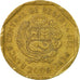 Coin, Peru, 20 Centimos, 2009, Lima, VF(30-35), Brass, KM:306.4