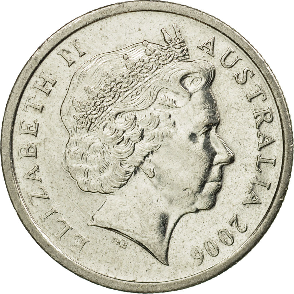 Moneta, Australia, Elizabeth II, 5 Cents, 2006, BB, Rame-nichel, KM:401