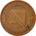Coin, BOSNIA-HERZEGOVINA, 20 Feninga, 2007, EF(40-45), Copper Plated Steel
