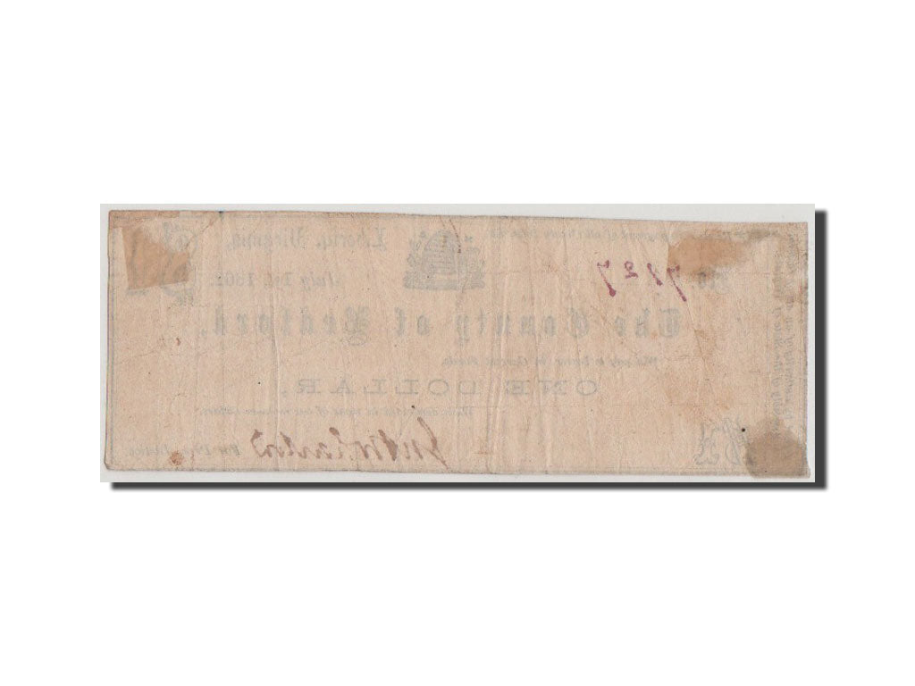 Banknote, United States, 1 Dollar, 1862, VF(30-35)