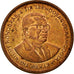 Coin, Mauritius, 5 Cents, 2003, EF(40-45), Copper Plated Steel, KM:52