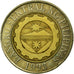 Coin, Philippines, 10 Piso, 2005, Manila, EF(40-45), Bi-Metallic, KM:278