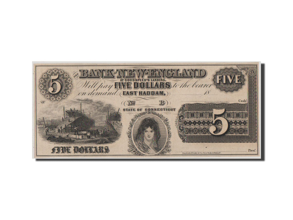 Banknote, United States, 5 Dollars, UNC(60-62)