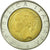 Moneda, Italia, 500 Lire, 1998, Rome, MBC, Bimetálico, KM:193