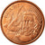 Moneda, Brasil, 5 Centavos, 2013, MBC, Cobre chapado en acero, KM:648