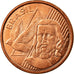 Coin, Brazil, 5 Centavos, 2013, EF(40-45), Copper Plated Steel, KM:648