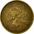 Munten, Hong Kong, Elizabeth II, 10 Cents, 1997, ZF, Brass plated steel, KM:66