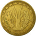 Coin, West African States, 25 Francs, 1970, Paris, VF(20-25), Aluminum-Bronze