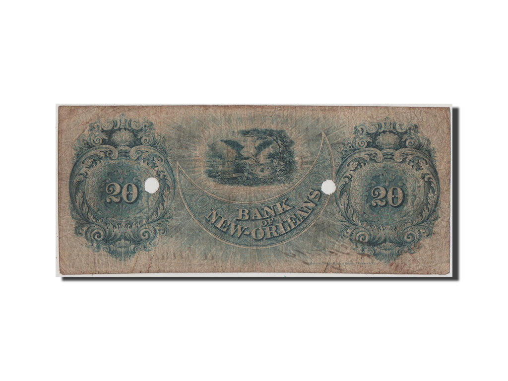 Banconote, Stati Uniti, 20 Dollars, 1862, MB+