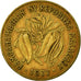 Coin, Madagascar, 10 Francs, 2 Ariary, 1977, Paris, EF(40-45), Aluminum-Bronze